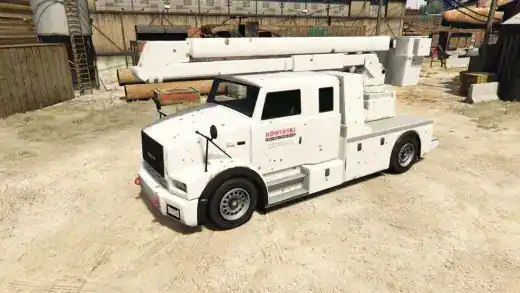 Utility Truck (Crane) — GTA V / GTA Online vehicle reference image