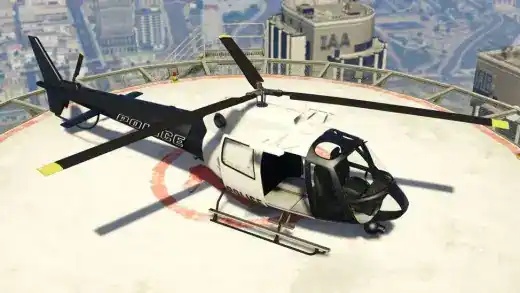 Police Maverick — GTA V / GTA Online vehicle reference image