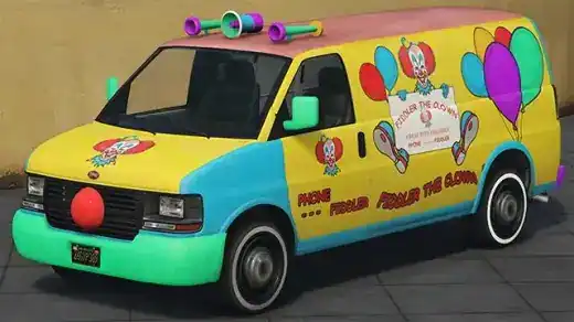 Clown Van — GTA V / GTA Online vehicle reference image