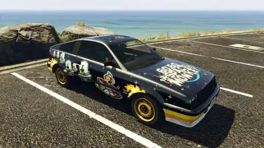 Go Go Monkey Blista — GTA V / GTA Online vehicle reference image