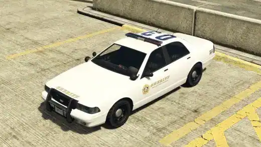 Sheriff Cruiser — GTA V / GTA Online vehicle reference image