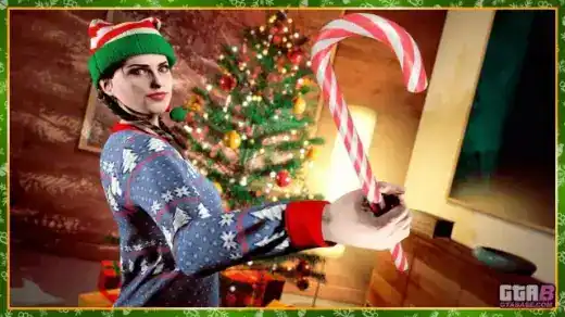 Candy Cane — GTA V / GTA Online weapon reference image