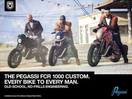 GTAOnline VehiclePoster 137 FCR100Custom
