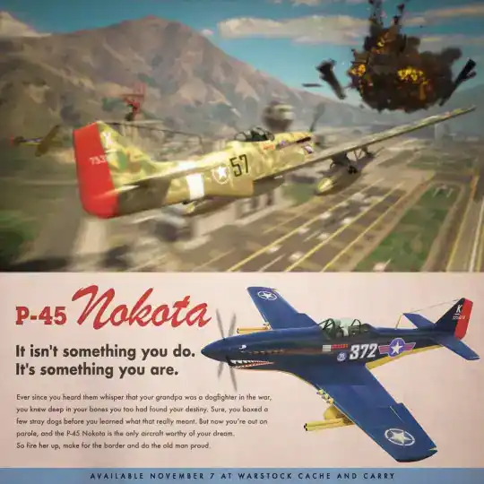 GTAOnline VehiclePoster 141 P45Nokota
