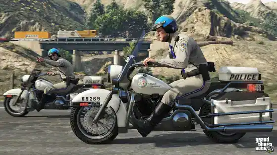 GTA5 NextGen 077 PoliceBike IFoughtTheLaw