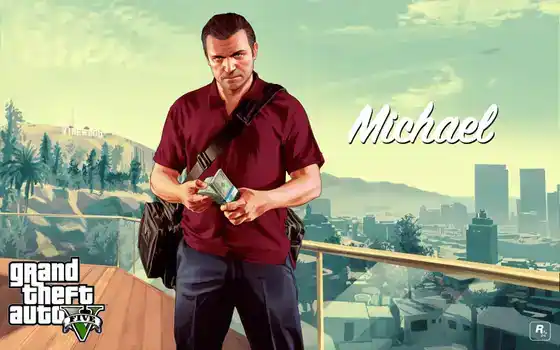 GTA V Artwork Michael Money