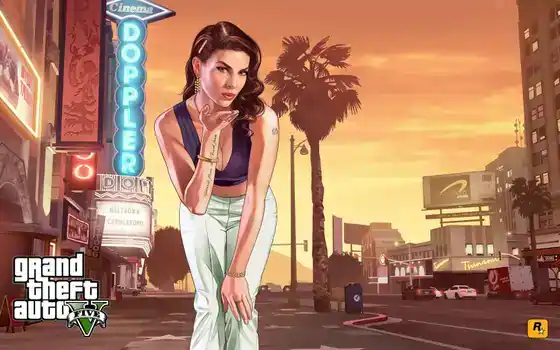 GTA V Artwork Starlet
