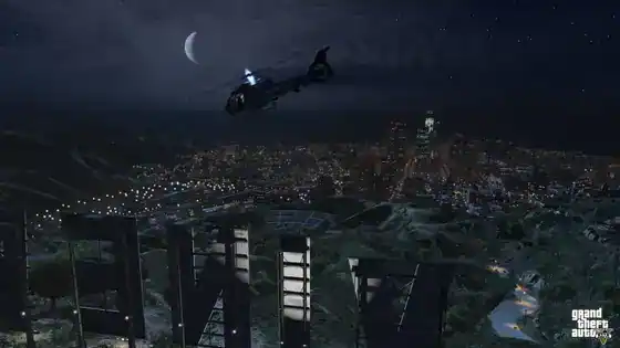 GTA5 NextGen 043 Vinewood Night