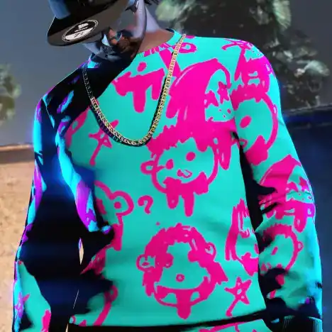 GTAOnline Screenshot BignessFacesSweater