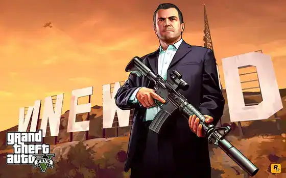 GTA V Artwork Michael Vinewood