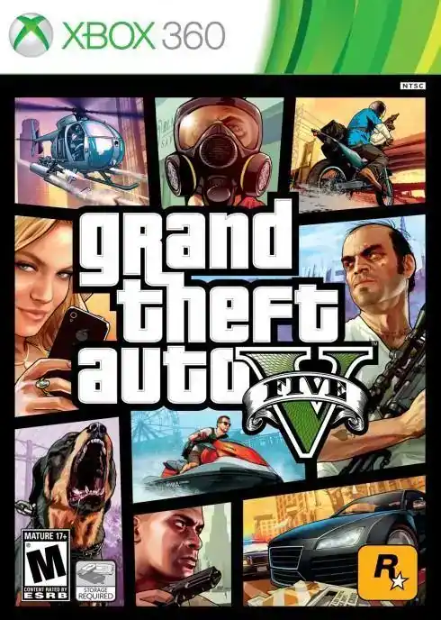 GTA V Cover Xbox360
