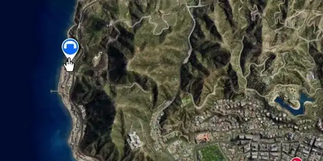 Chumash Bunker - Map Location in GTA Online