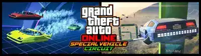 Deluxo, Stromberg & Thruster Special Vehicle Circuit Races Now in GTA Online promotional image