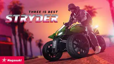 Nagasaki Stryder Now Available in GTA Online, Double Rewards on Gunrunning Sell Missions & more promotional image
