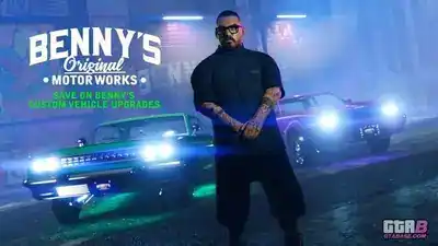 GTA Online: Benny's Vehicles Upgrades, Double Rewards on Contact Missions & more promotional image