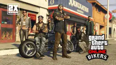 Double Rewards on Biker Clubhouse Contracts & Counterfeit Cash Sell Missions, New Bonuses, Weekly Challenge promotional image