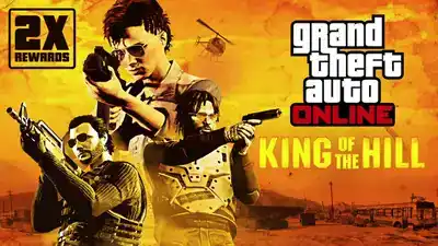 GTA Online: Double Rewards on King of the Hill, Casino Freemode & Work Missions & more promotional image