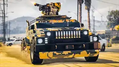 GTA Online: HVY Menacer Weaponized Vehicle Now Available + Bonuses & Discounts promotional image