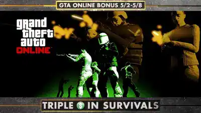 GTA Online: New Simeon Premium Deluxe Repo Work Missions, 3X GTA$ on all Survival Modes & more promotional image