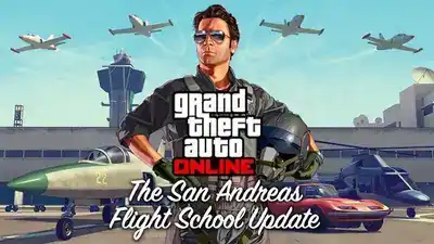 GTA V: San Andreas Flight School - Title Update 1.16 Patch Notes promotional image