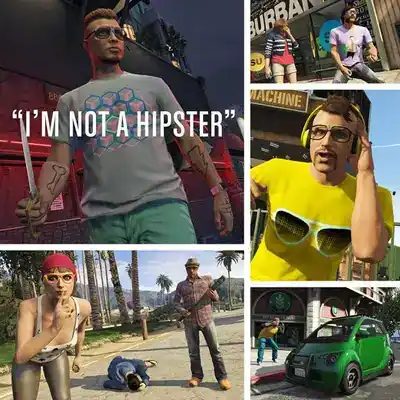 The GTA Online "I'm Not a Hipster" Update Is Now Available promotional image
