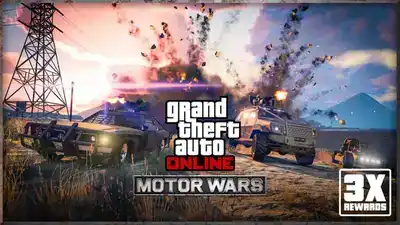 GTA Online: 3X on Motor Wars and 2X on Bunker Sell Missions, New Podium Vehicle & more promotional image