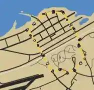 Bike Race: Turn To Dust — route or variant image 2