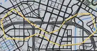 Air Race: Downtown, Downtown — route or variant image 2
