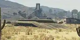Grand Senora Oilfields Bunker — GTA Online reference imagery