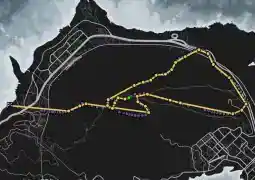 Stunt Race - Chiliad — route or variant image 2