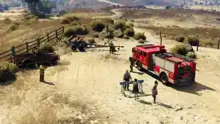 The Big Con Fire Truck: Arsonists — reference image