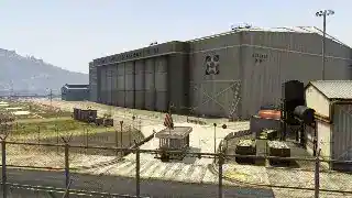 Vehicle Deathmatch: Fort Zancudo — reference image