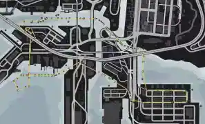 Stunt Race - Around the Docks — route or variant image 2