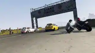 Getaway Vehicles: Drag Race — reference image