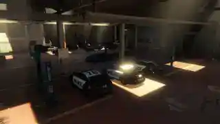 Getaway Vehicles: Police Compound — reference image