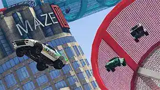 Stunt Race - Maze Bank Ascent — reference image