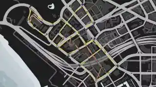 Street Race - Beachfront Runner — route or variant image 2