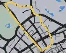 Land Race: Morning Perm-a-Wood — route or variant image 2