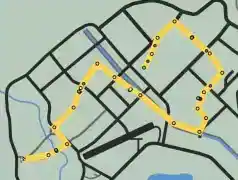 Bike Race: Barnstorming — route or variant image 2