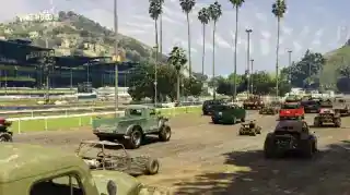 Land Race: At the Races — reference image