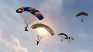 Parachuting — GTA Online reference imagery