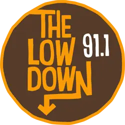 The Lowdown 91.1 station artwork