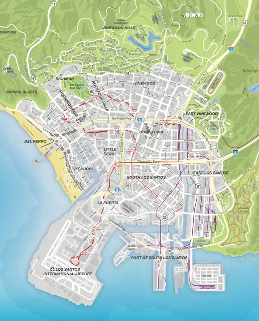 Map & locations collection
