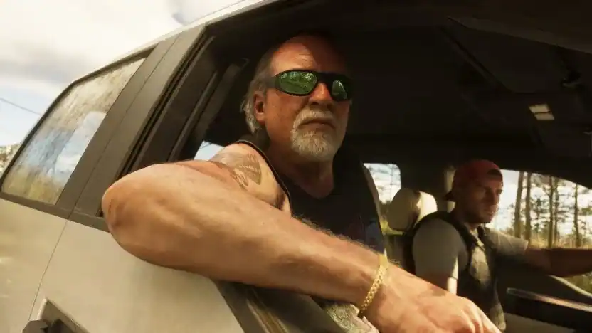 Caracara 4x4 in a GTA VI reference screenshot