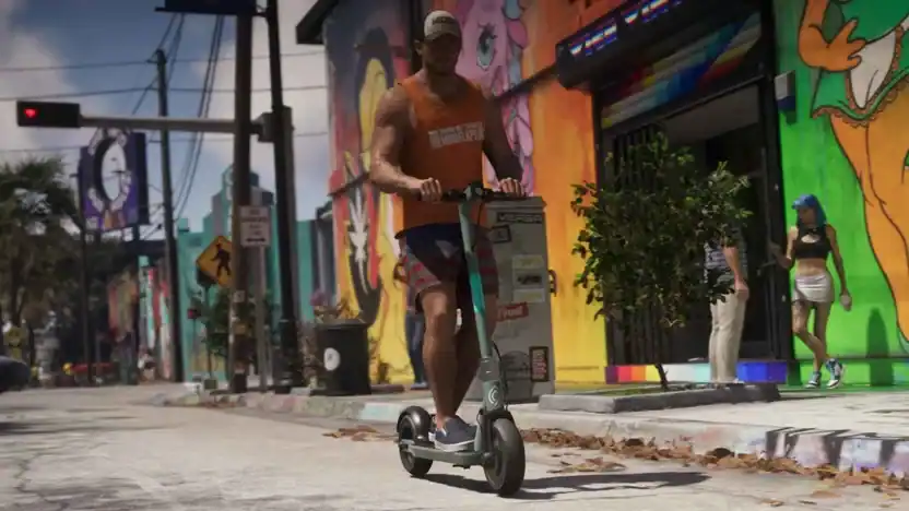 Electric Scooter design comparison image; not a GTA VI gameplay screenshot