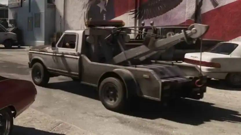 Ford F-Series Tow Truck design comparison image; not a GTA VI gameplay screenshot