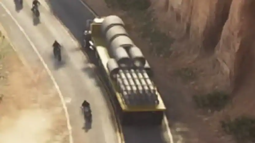 International S-Series Semi Truck design comparison image; not a GTA VI gameplay screenshot