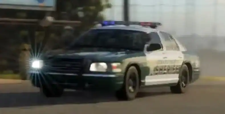 Police Cruiser (Stanier LE) design comparison image; not a GTA VI gameplay screenshot