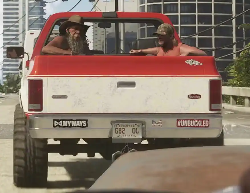 Rancher design comparison image; not a GTA VI gameplay screenshot