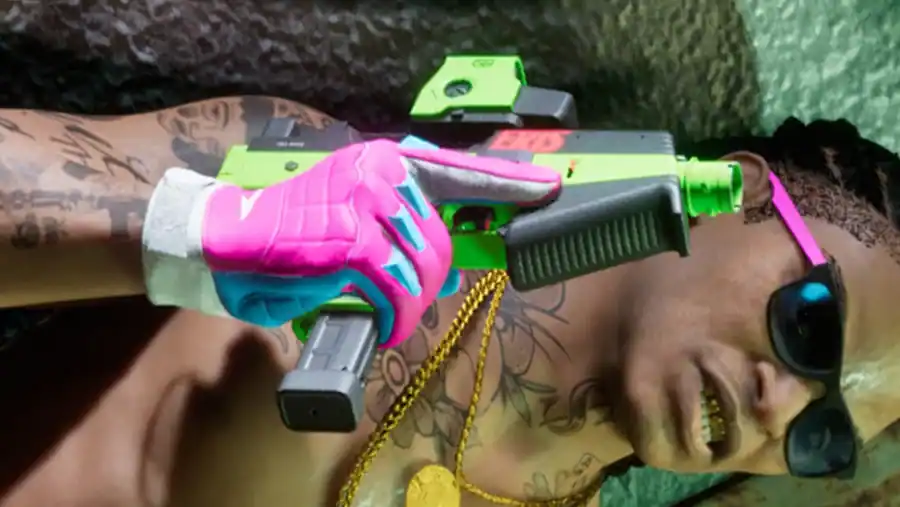 SPP / MP9 design comparison image; not a GTA VI gameplay screenshot